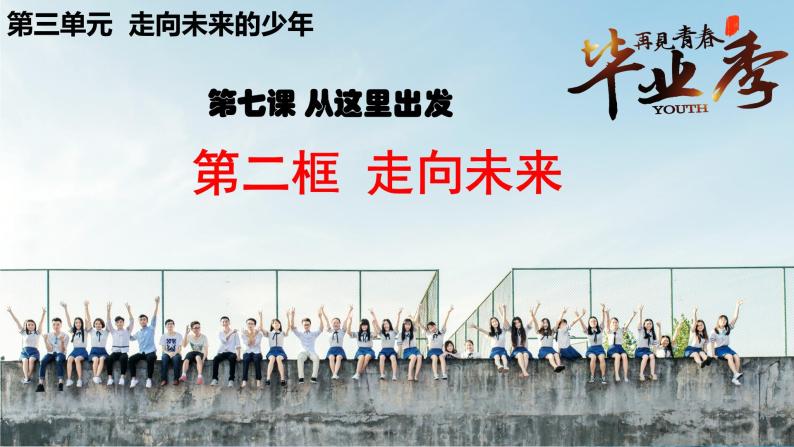 7.2 走向未来 课件-2022-2023学年部编版道德与法治九年级下册01