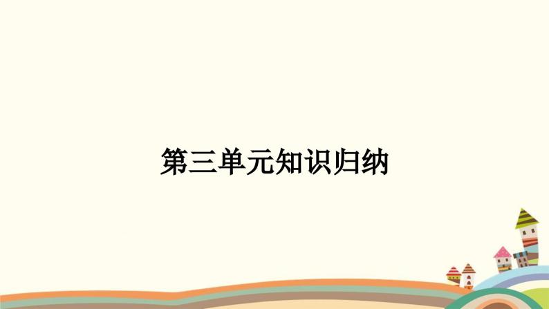 部编版道德与法治七年级上册第三单元知识归纳 课件01