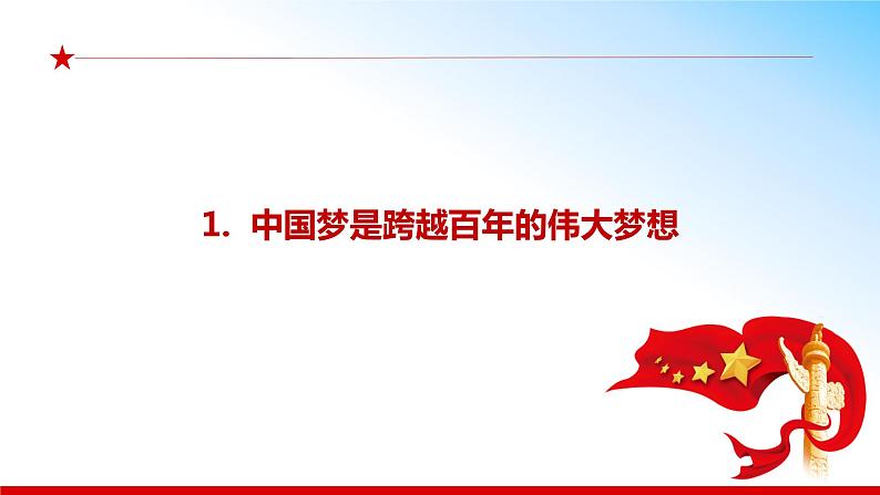 2.1 几代中国人的美好夙愿(同步课件) 《习近平新时代中国特色社会主义思想》初中读本第5页