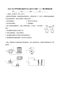 2022-2023學(xué)年湖北省黃石市大冶市九年級(jí)（上）期末物理試卷-學(xué)生用卷
