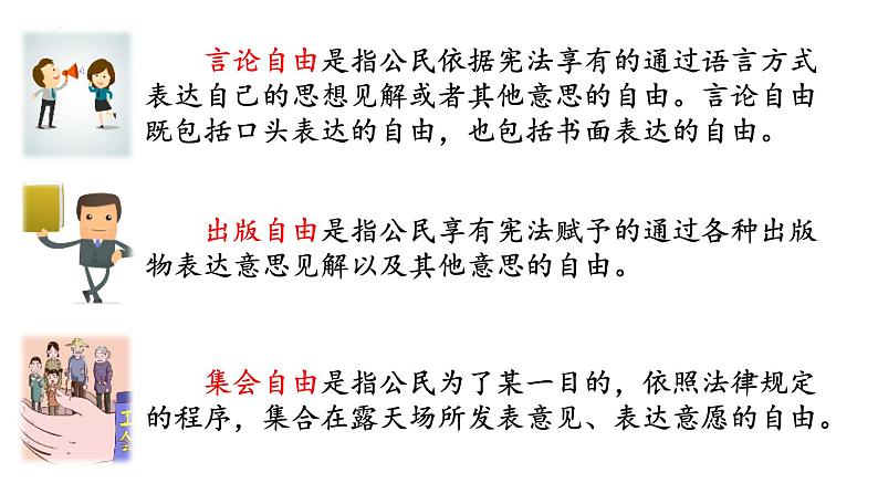 3.1公民基本权利(同步课件) 八年级道德与法治下册 (统编版)第6页