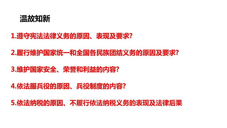 4.2 依法履行义务 课件 -2023-2024学年统编版道德与法治八年级下册02