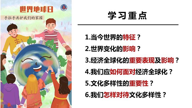 1.1 开放互动的世界( 课件) 2023-2024学年九年级道德与法治下册 (部编版)02