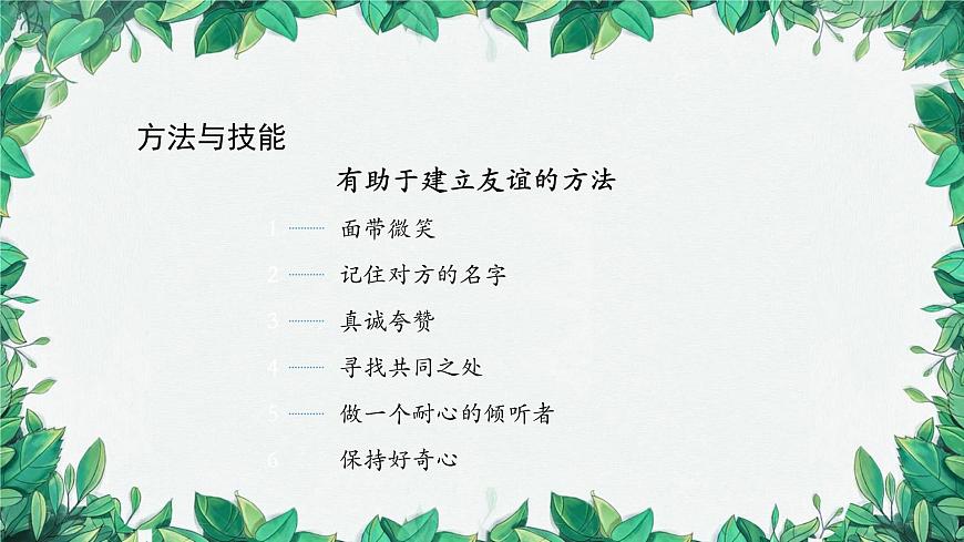 部編版道德與法治七年級上冊 讓友誼之樹常青課件第5頁