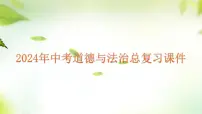 2024年中考道德与法治总复习（广东专用）：专题2 珍爱生命 自救自护 课件