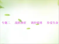 2024年中考道德与法治总复习课件专题二 战胜挫折 调控情绪 珍爱生命