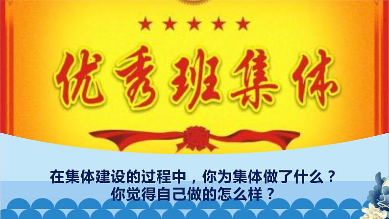 部编版道德与法治七年级下册 8.2我与集体共成长课件第1页