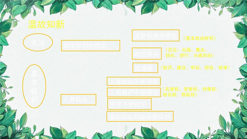 部编版道德与法治八年级下册 公民基本权利2课件第3页