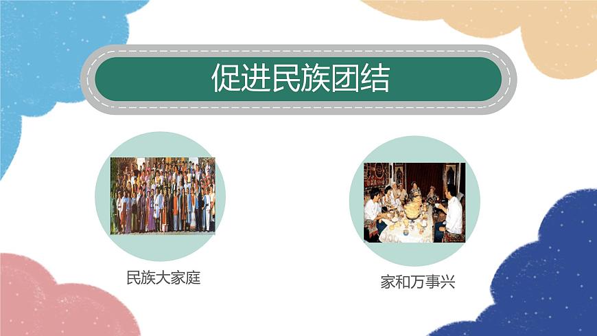 部編版道德與法治九年級上冊 7.1 促進民族團結(jié)課件第2頁