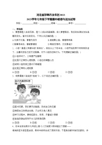 河北省邯郸市永年区2022-2023学年七年级下学期期中道德与法治试卷(含答案)