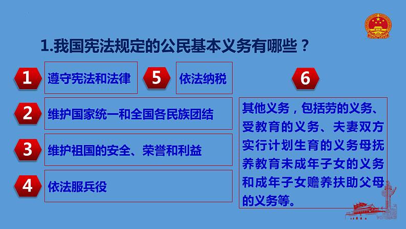 4.1 公民基本义务(同步课件) 2023-2024学年八年级下册道德与法治 (统编版)第8页