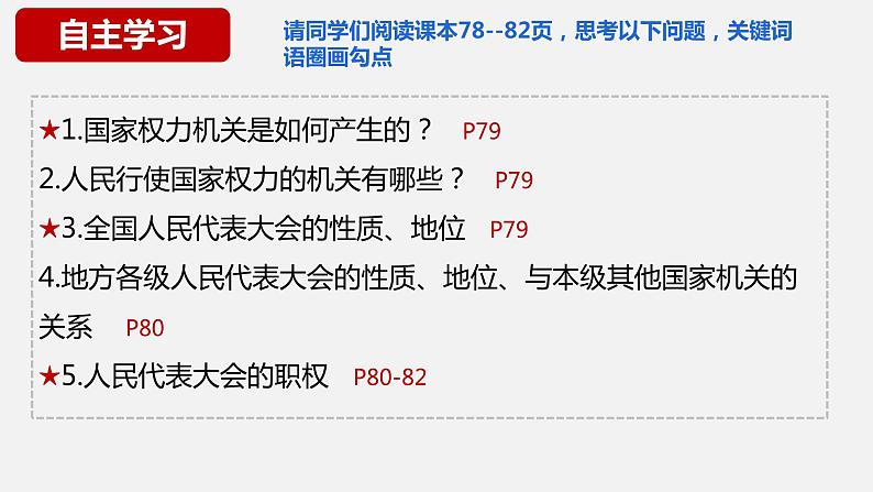 6.1 国家权力机关(课件)-2023-2024学年八年级道德与法治下册 (统编版)04