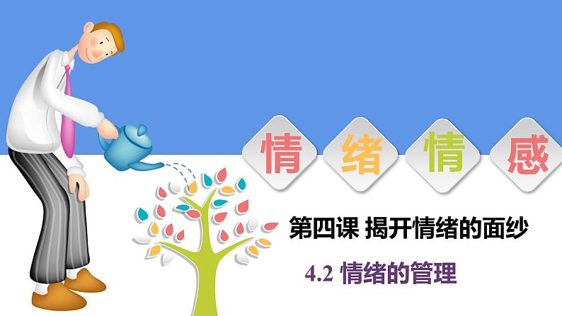 4.2 情绪的管理(同步课件) -2023-2024学年七年级道德与法治下册 (统编版) (2)第2页