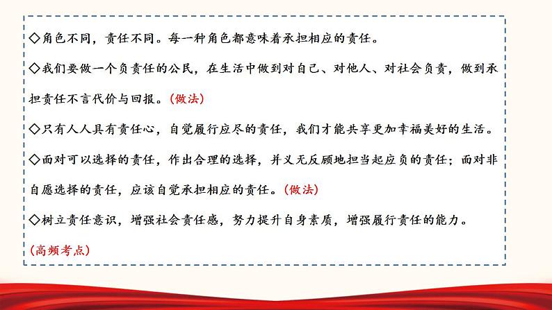 中考道德与法治一轮夯实基础精品课件专题11 勇担社会责任(含答案)第5页