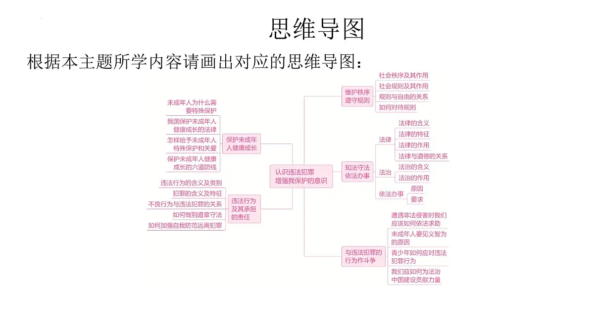 2024年中考道德与法治一轮复习课件:认识违法犯罪,增强自我保护的意识第2页