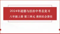 八年级上册第三单元 勇担社会责任 复习课件 -2024年中考道德与法治一轮复习