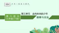 九年级下册第三单元  走向未来的少年  复习课件 -2024年中考道德与法治一轮复习