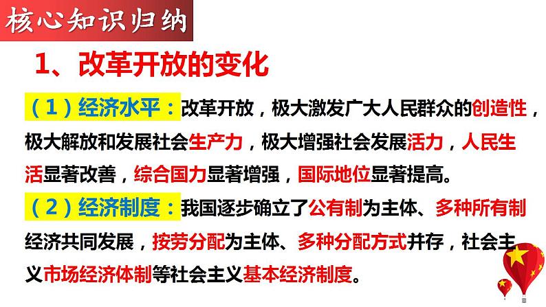 专题01 踏上强国之路 复习课件 (国情国策)2024年中考道德与法治时政热点专题第8页