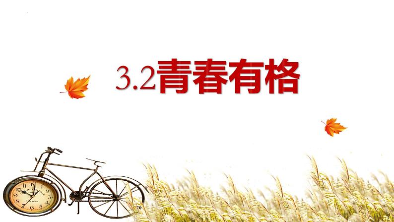 3.2 青春有格 课件 -2023-2024学年统编版道德与法治七年级下册第4页