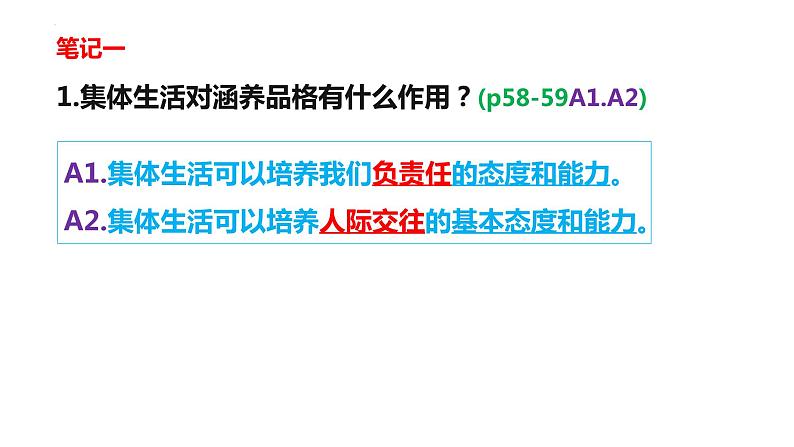 6.2 集体生活成就我 课件 ---2023-2024学年统编版道德与法治七年级下册第4页