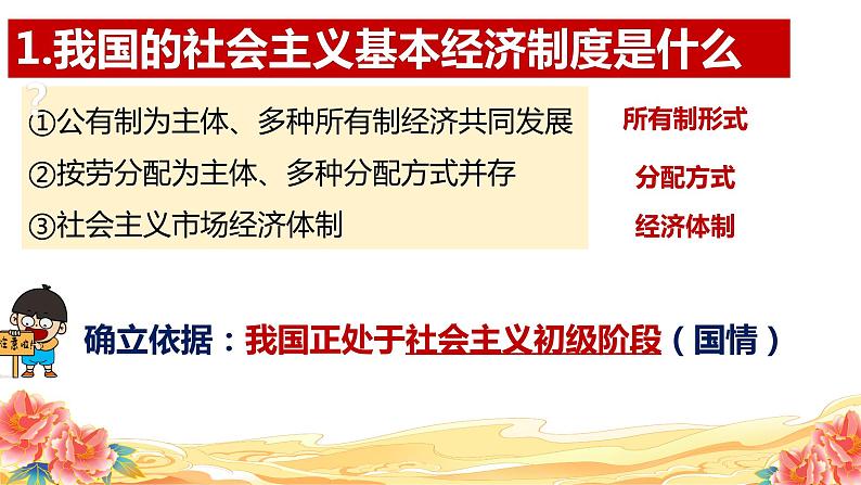 5.3基本经济制度同步课件-2023-2024学年八年级道德与法治下册 (部编版)第4页