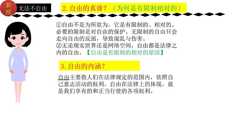 7.1自由平等的真谛 (课件) 2023-2024学年八年级道德与法治下册 (统编版)第5页