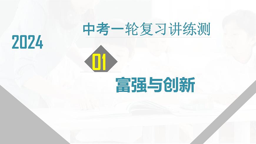 專題01 富強與創(chuàng)新 (核心知識精講課件)第1頁