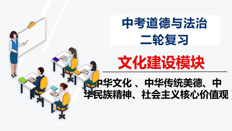 板块11:文化建设模块-中考道德与法治二轮专题复习实用课件(全国通用)第1页