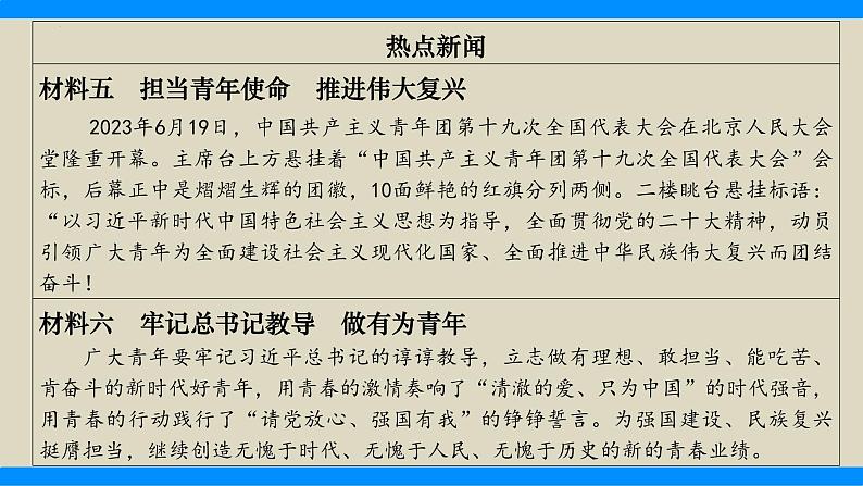 热点9 落实立德树人 争做有为青年(精讲课件)-中考道德与法治必备时政热点专题解读与押题预测(全国通用)第7页