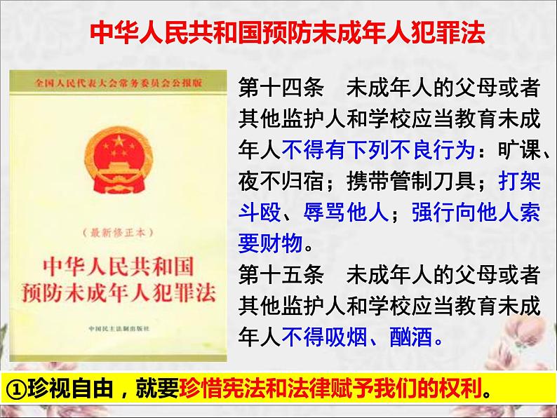 7.1 自由平等的真谛 课件-2023-2024学年统编版道德与法治八年级下册第7页