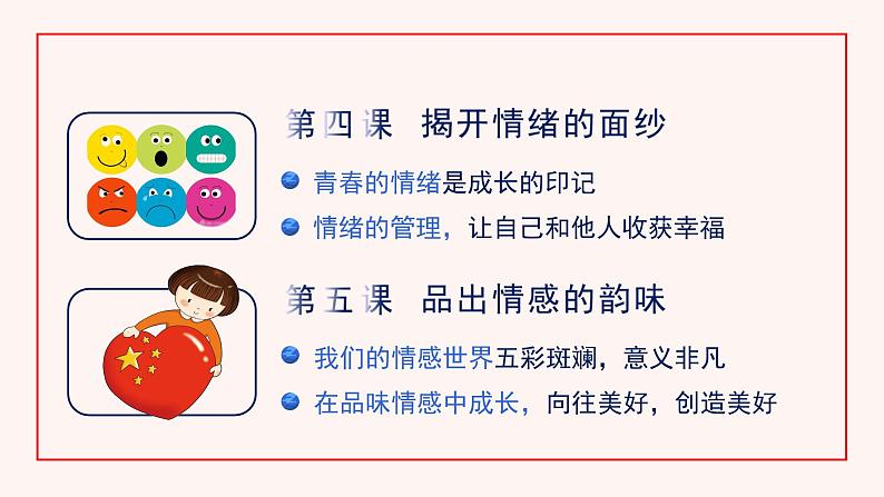 第二单元 做情绪情感的主人 单元复习课件-2023-2024学年七年级道德与法治下册06