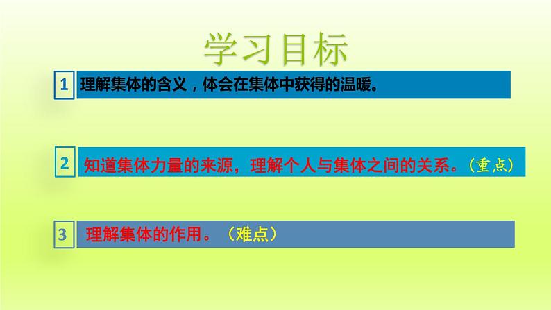 2024七下道德与法治第三单元在集体中成长第六课“我”和“我们”第1框集体生活邀请我课件(部编版)第3页