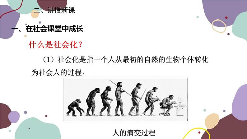 部编版道德与法治八年级上册 1.2 在社会中成长课件第3页