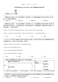 [政治]广东省深圳市福田区2023-2024学年八年级下学期道德与法治期中试卷
