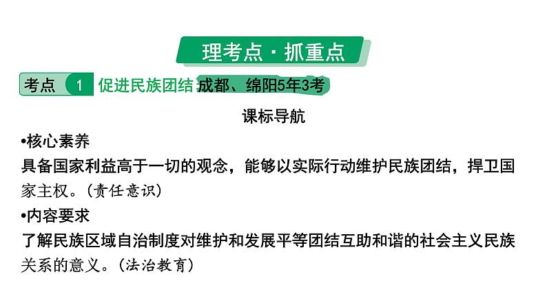 2024成都中考道法一轮复习备考专题 和谐与梦想(课件)第8页