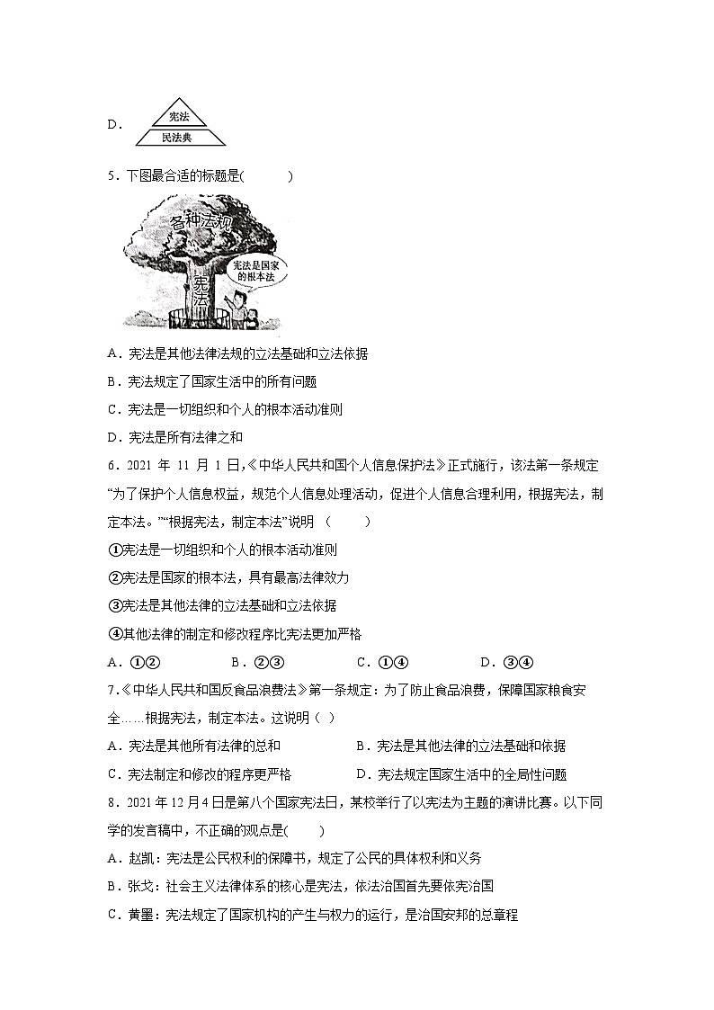 2.1坚持依宪治国(原卷版)第2页