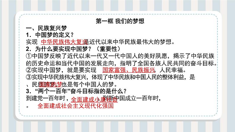 第08讲 中国人 中国梦(课件)-【暑假衔接】新九年级道德与法治暑假精品课件(部编版)04