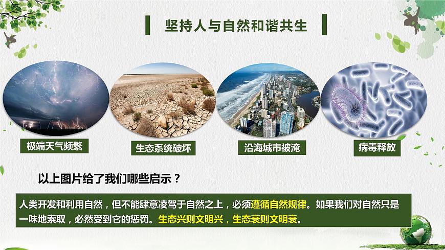 部編版九年級(jí)道德與法治上冊(cè)6.2《共筑生命家園》精美課件第7頁(yè)
