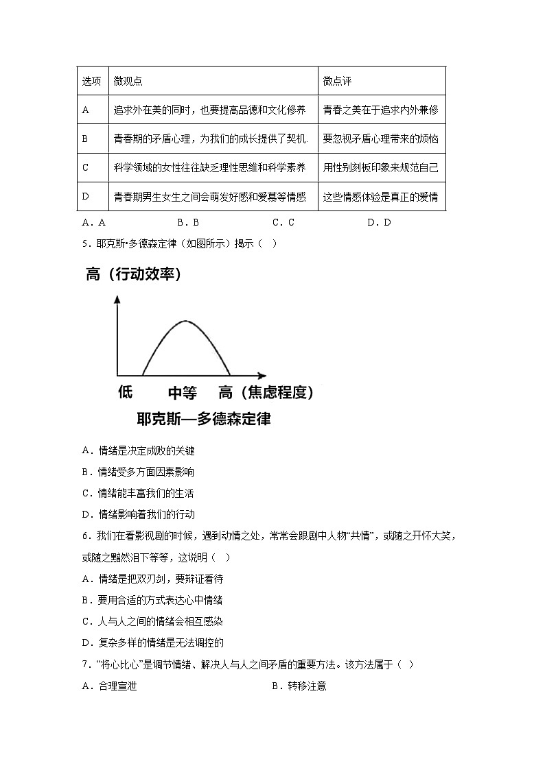 解析版-辽宁省葫芦岛市2023-2024学年七年级下学期期末-部编版道德与法治试题第2页