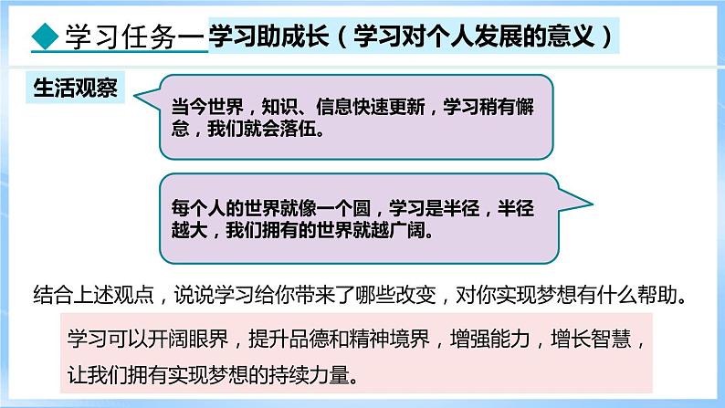 3.2 学习成就梦想(课件)-2024-2025学年统编版道德与法治(2024)七年级上册04