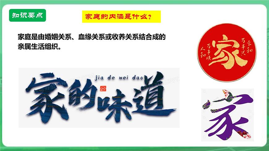【核心素養(yǎng)】7.4.1《家的意味》課件第7頁