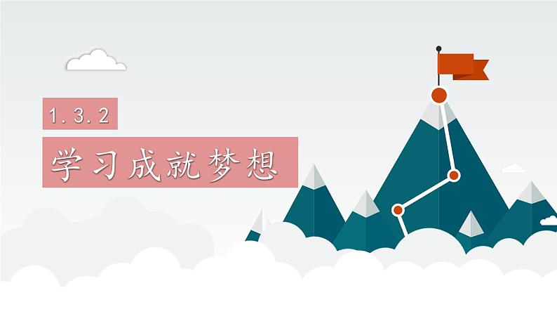 1.3.2 学习成就梦想 课件-2024-2025学年统编版道德与法治七年级上册01