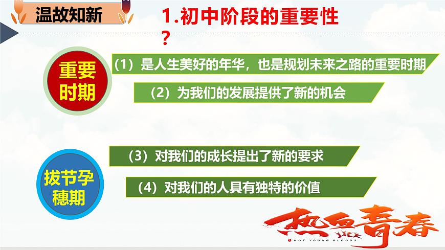 【核心素養(yǎng)】統(tǒng)編版道德與法治七年級(jí)上冊 1.2 規(guī)劃初中生活（教學(xué)課件）第1頁