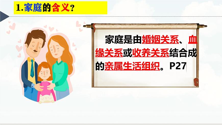 【核心素養(yǎng)】統(tǒng)編版道德與法治七年級上冊 4.1 家的意味（教學(xué)課件）第6頁