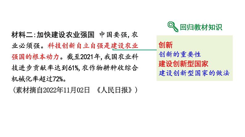 陕西省2024年道法中考热点备考重难专题:持续推进乡村振兴(课件)第3页