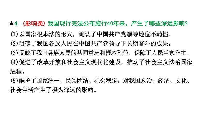 陕西省2024年道法中考热点备考重难专题:现行宪法公布施行40周年(课件)第8页