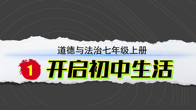 (2024)道德与法治七年级上册PPT课件1.1.1 奏响中学序曲第2页