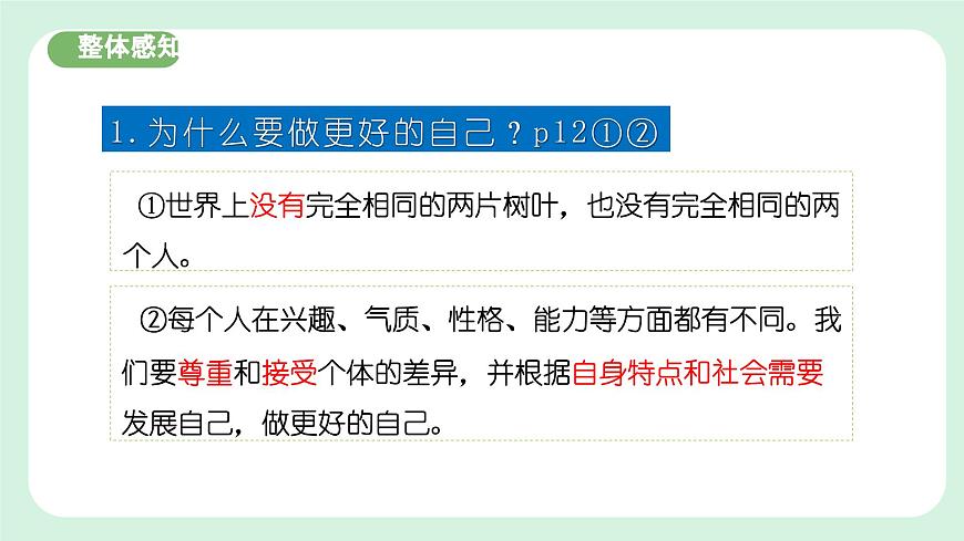 2.2《做更好的自己 》2024-2025學(xué)年七年級道德與法治課件第7頁