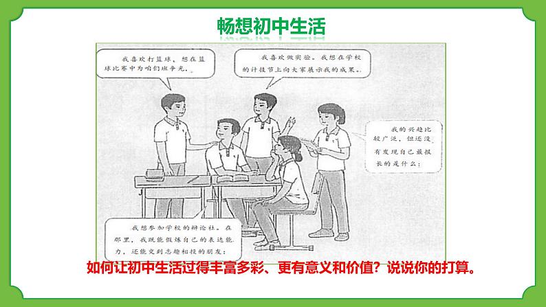 1.2 规划初中生活 课件-2024-2025学年统编版道德与法治七年级上册(1)03