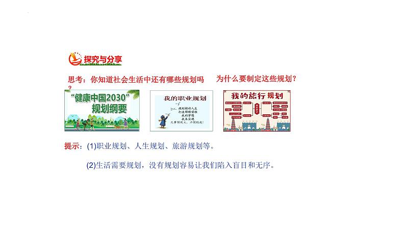 2024-2025学年统编版道德与法治七年级上册 1.2 规划初中生活 课件第7页